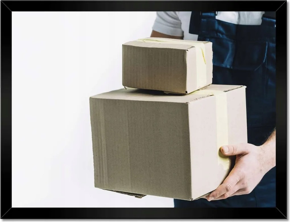 Poszterek keretben 40x30 Futár csomagokkal