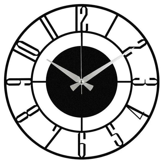 Dekoratív fém falióra, Enzoclock - S011