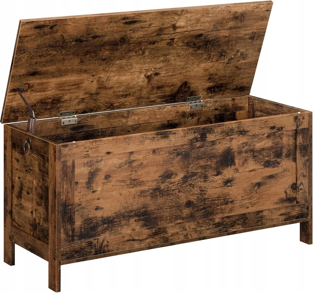 Vasagle Fio 100 cm barna komód tárolóhellyel és paddal