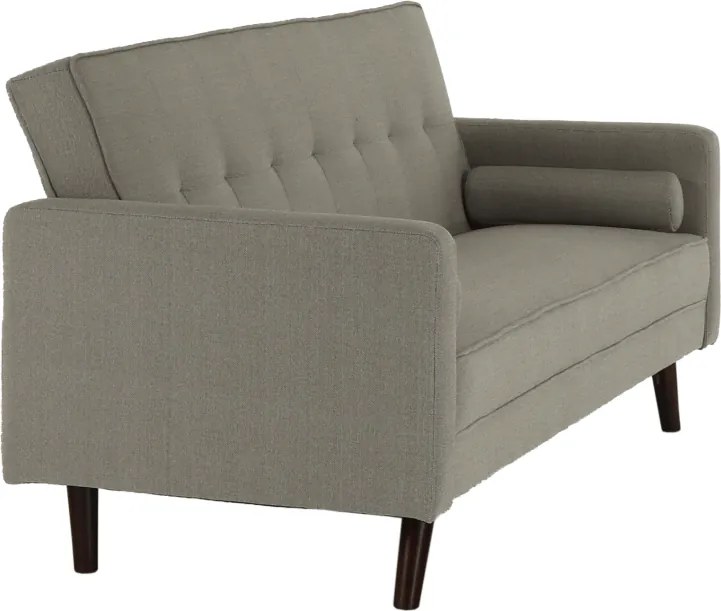 Kinyitható kanapé, szürke-barna TAUPE szövet, OTISA