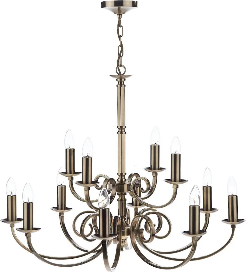 Dar Lighting MURRAY MUR1275 Csillár 12x40W/E14