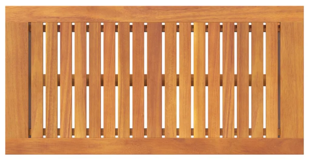 Kávézóasztal 90x45x40 cm Tömör akácfából
