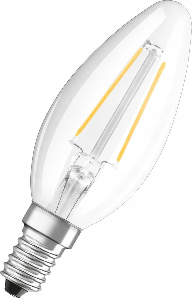 Led izzó B35 Gyertya E14 6.5W 806lm 2700K Tompítható Filament Retrofit