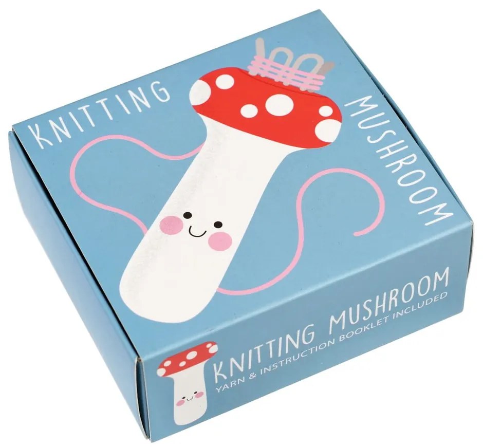 Kreatív készlet Knitting Kit Mushroom – Rex London