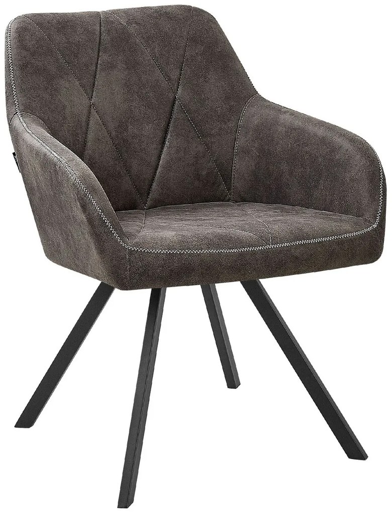 Étkezőszék szett 2 db Manly (szürke). 1009983