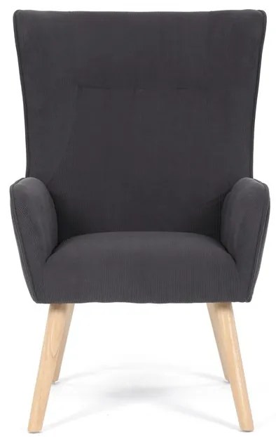 Szürke Kordbársony U-Fotel. AK-314 GREY2