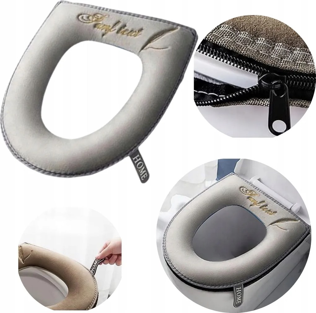 Párna Melegítő Wc-ülőke Párna Wc Melegítő Plüss Finom