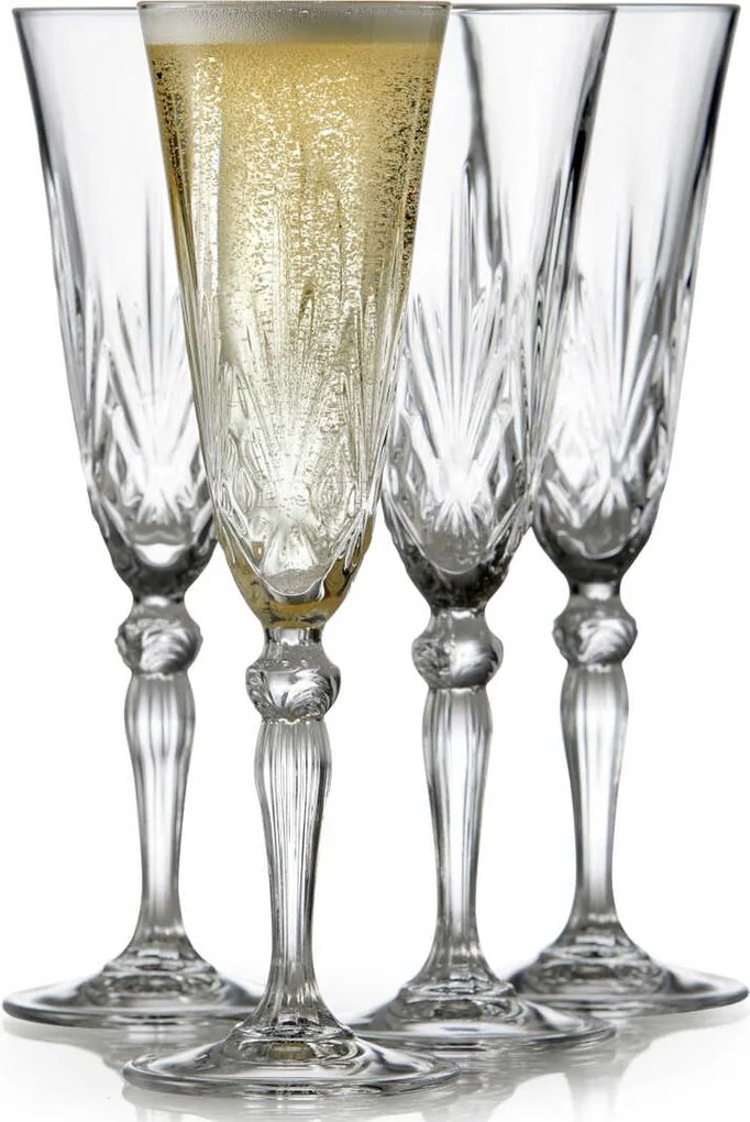 Melodia pezsgőspoharak, 16 cl, 4 db