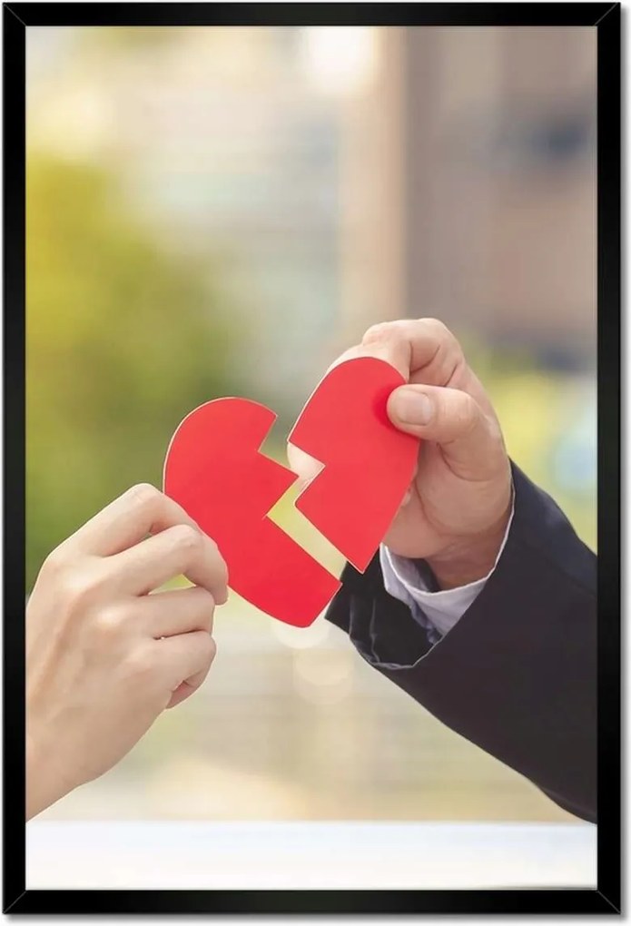 Poszterek keretben 40x60 Nőnap Ajándék Love