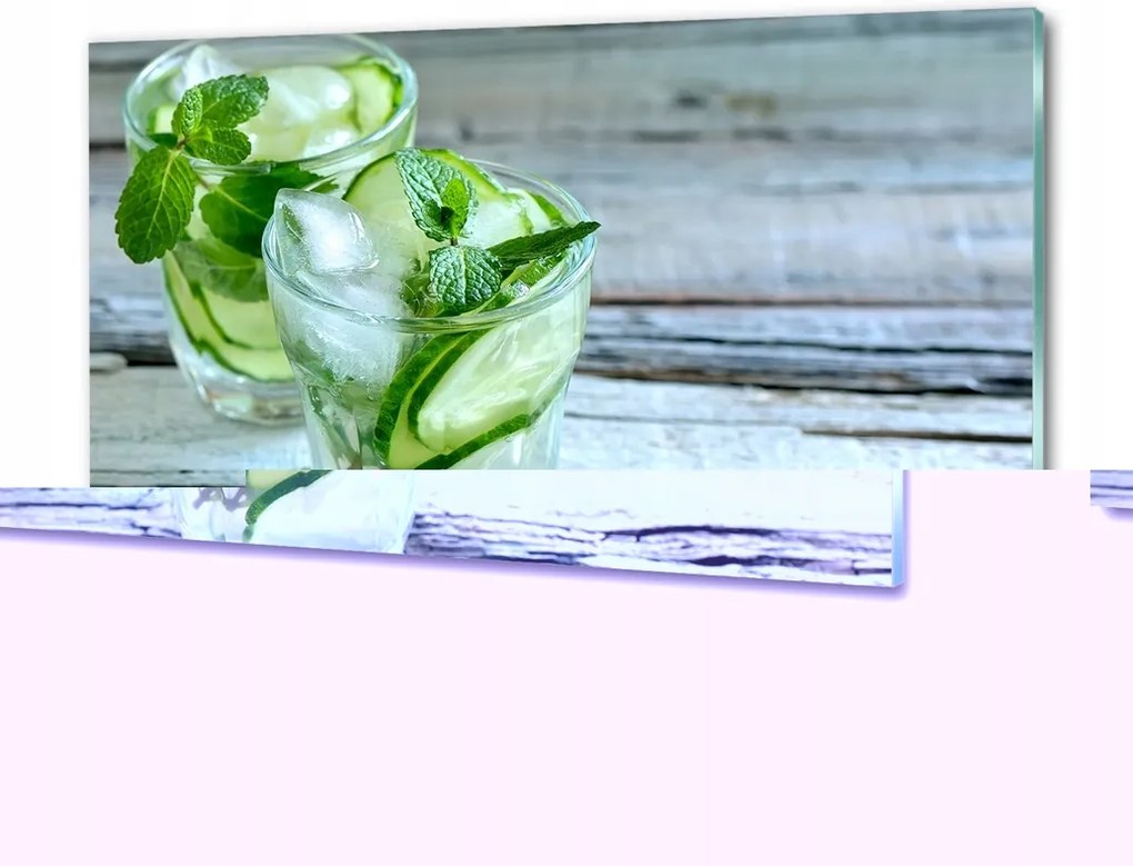 Kép akril üvegen Uborkavíz