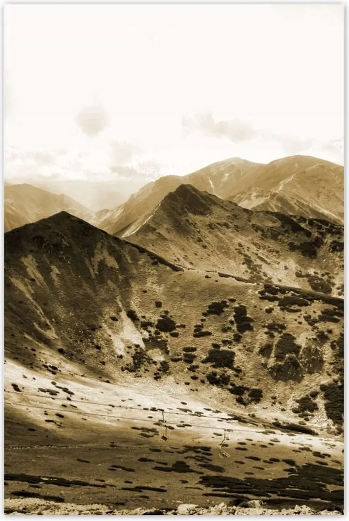 Poszterek 60x90 Tátra Lengyel hegyek Kilátás