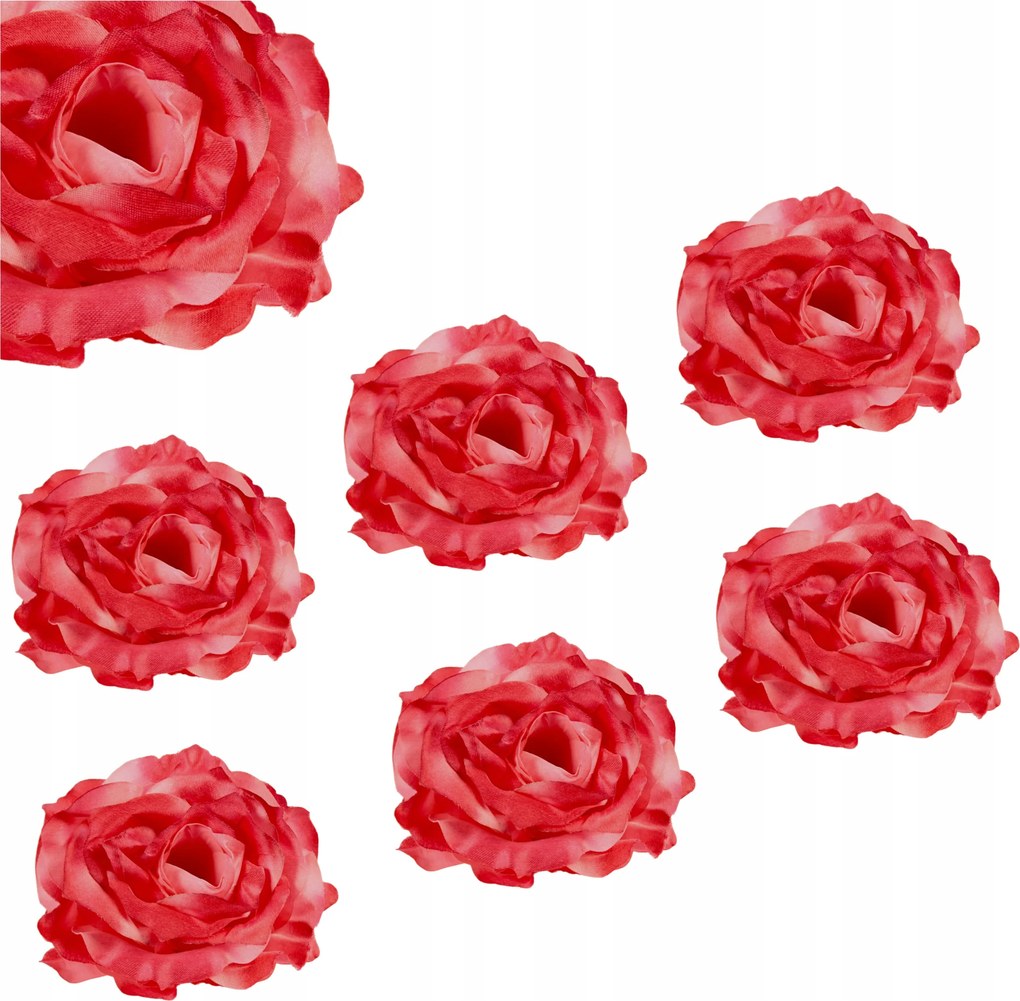 Rózsa Mesterséges Fej Mesterséges Termék Mint Élő VIP6438-015 6 db