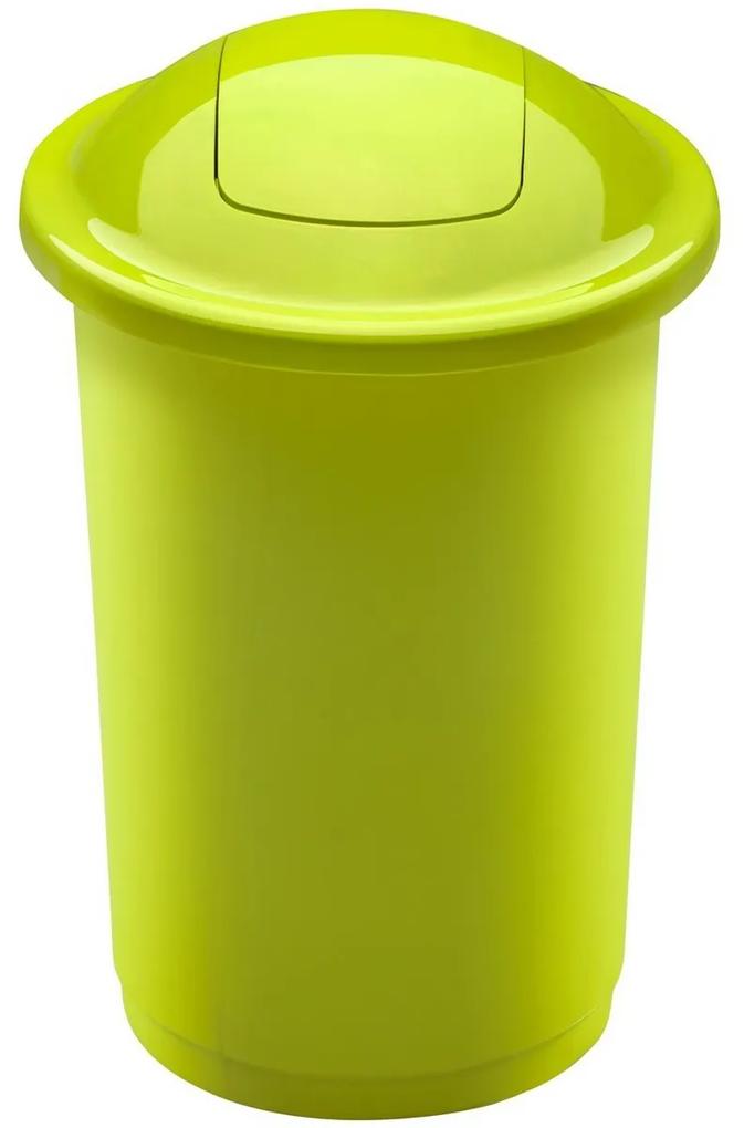 Aldo Top Bin szelektív hulladékgyűjtő kosár, 50 l, zöld