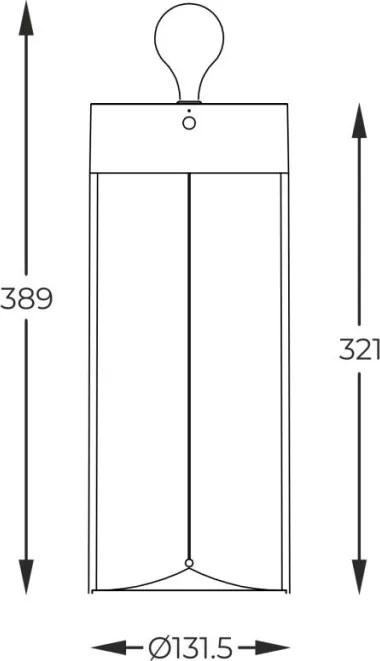 Zuma Line ESTERNO 1003 Fali lámpa 1x1,2W/LED 2700K 100lm IP20