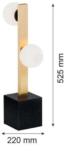 Argon 1044 - Asztali lámpa FREEMONT 2xG9/5W/230V