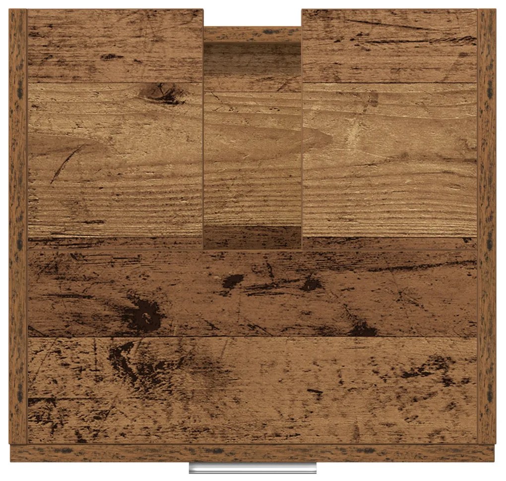Mosdószekrény Régi Fa 40x37x59 cm Kiváló Minőségű Fa