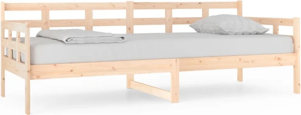 vidaXL tömör fenyőfa kanapéágy 80x200 cm