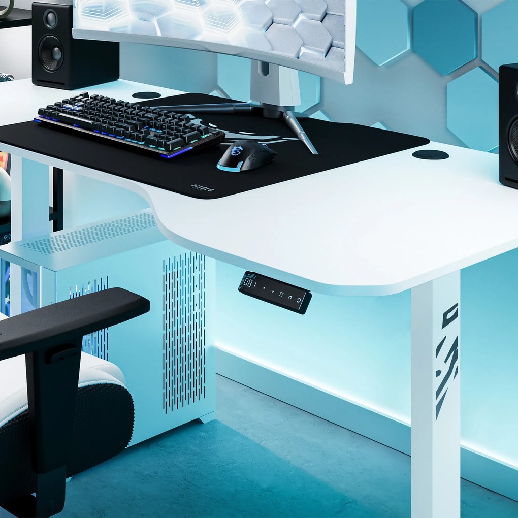 Diablo X-Tensio Állítható Magasságú Íróasztal 1600 Fehér