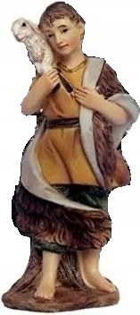 Betlehem figura "Pásztor báránysal a vállán"- 7cm magas figurákhoz