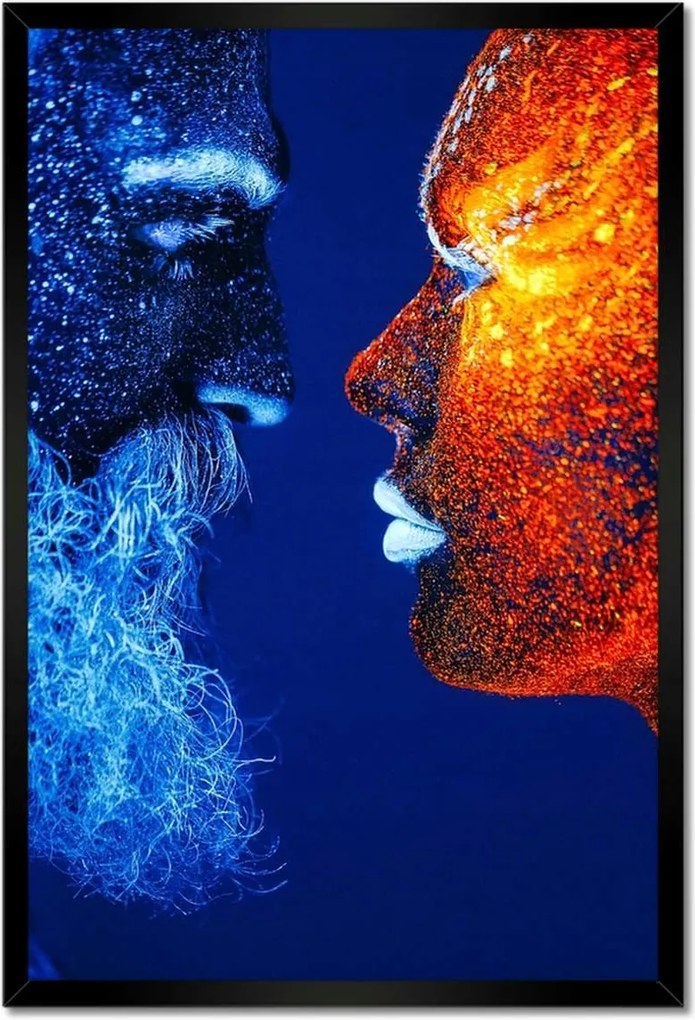 Poszterek keretben 40x60 Hideg Ő forró szex