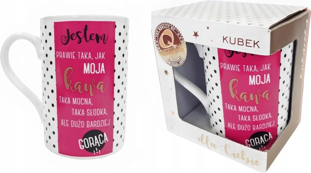 Bögre Olyan Vagyok, Mint A Kávé, Olyan Erős Édes, De Ba...