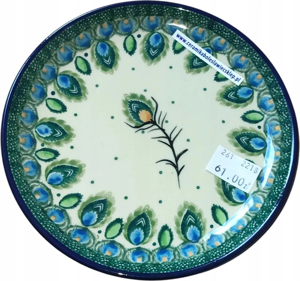 Tányér 261 15,5cm kerámia Boleszláv 2218