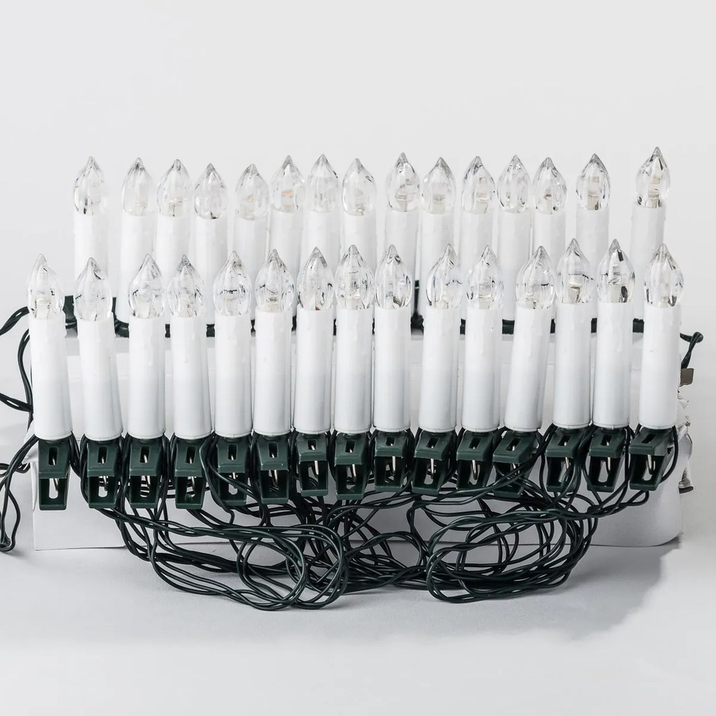 Candle Lights karácsonyi LED fényfüzér, 30 LED