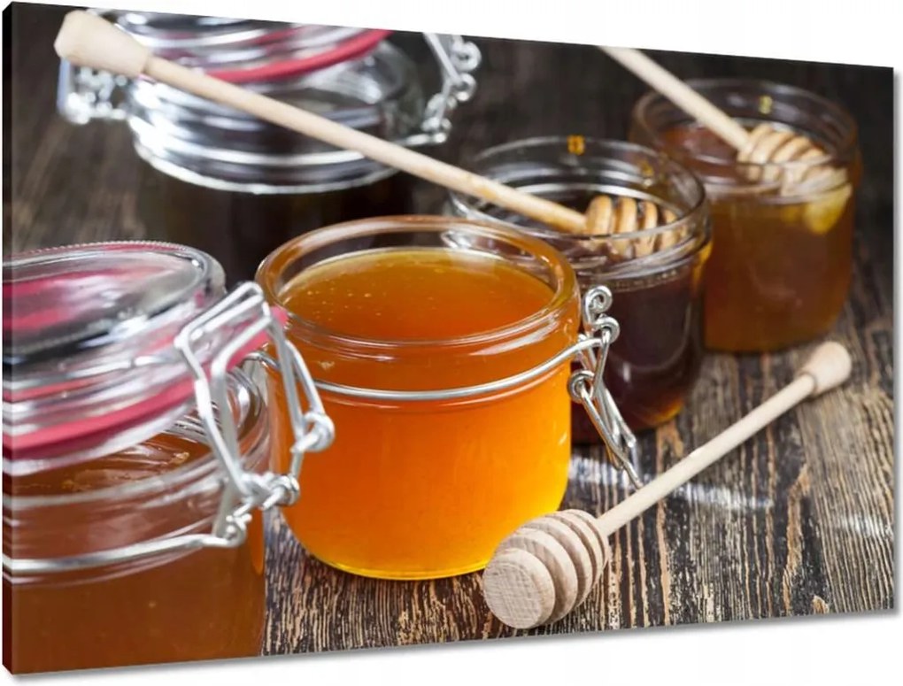 Vászonkép 90x60 Méhpempő méz