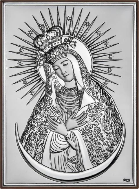 Ostrobrami Szűzanya kép DS61/3 Gravírozás Ingyen!