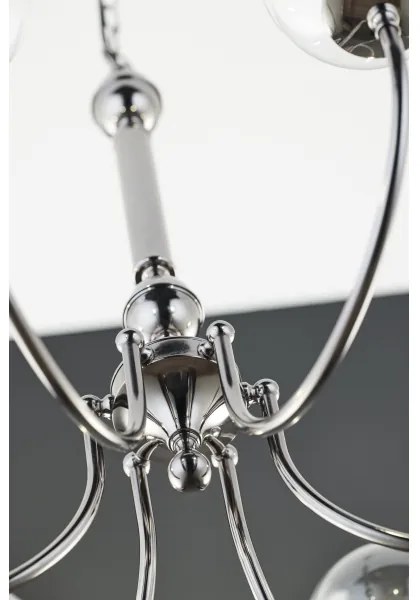 Jupiter 2022 - Csillár láncon BRILLANTE 6xG9/10W/230V fényezett króm