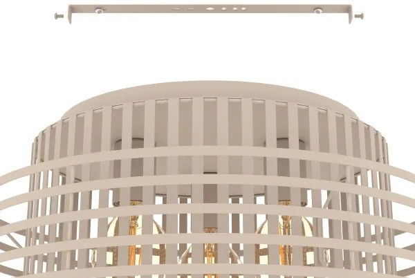 Eglo 390144 - Mennyezeti lámpa OLTAMAR 3xE27/40W/230V krémes