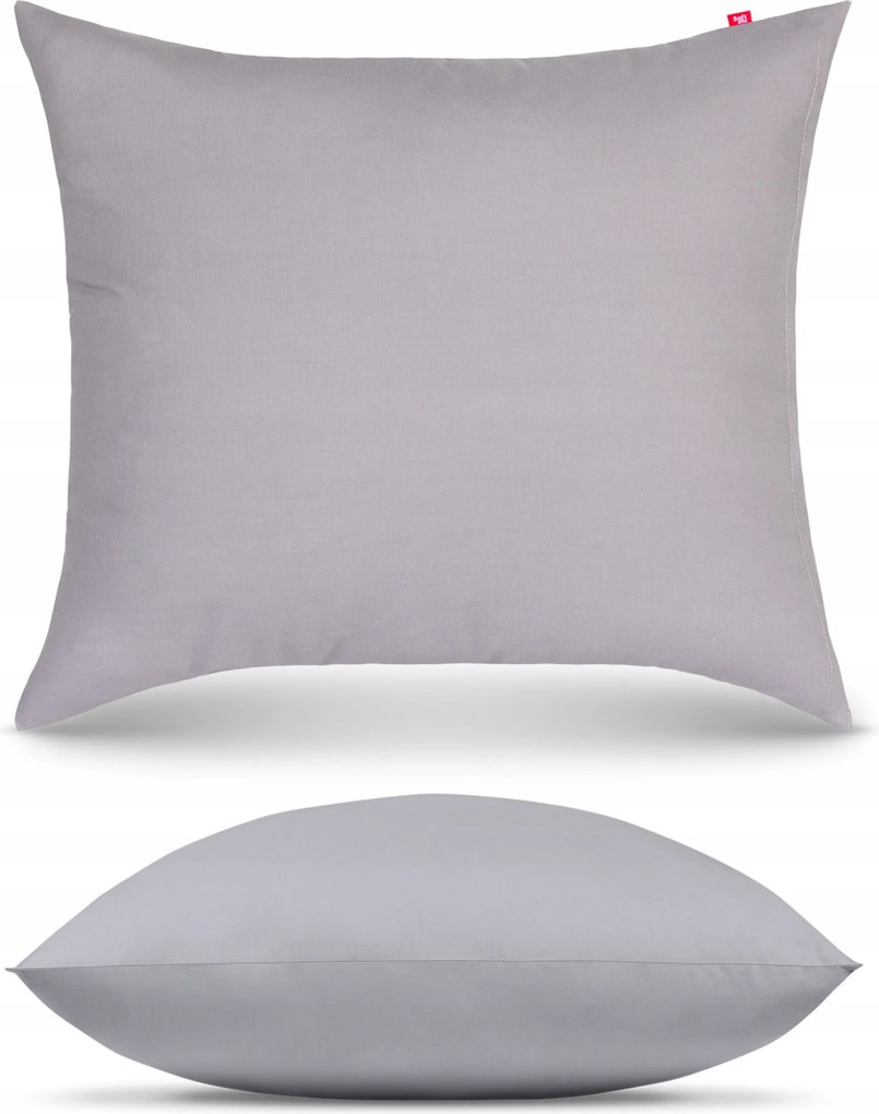 Párnahuzat 70x80 Díszpárna Pamut Szürke 100% Pamut