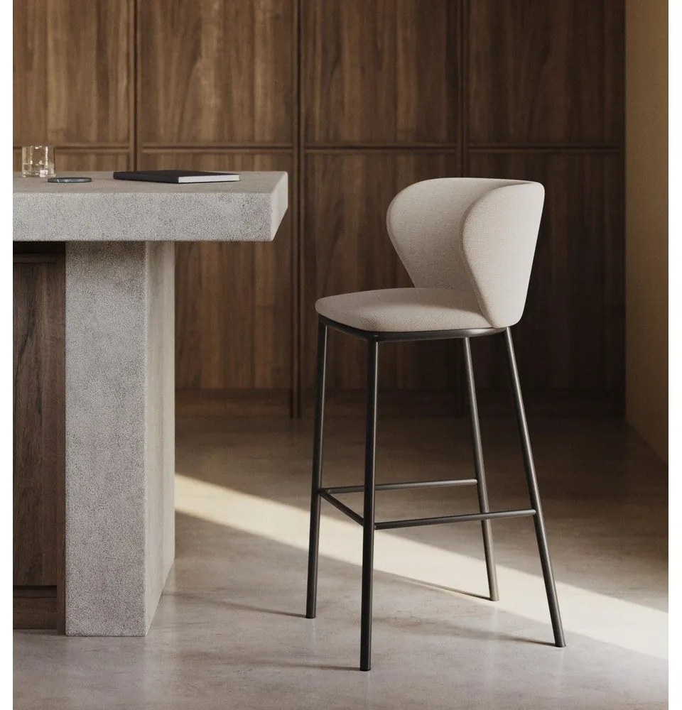 Bézs bárszék 102 cm Ciselia – Kave Home
