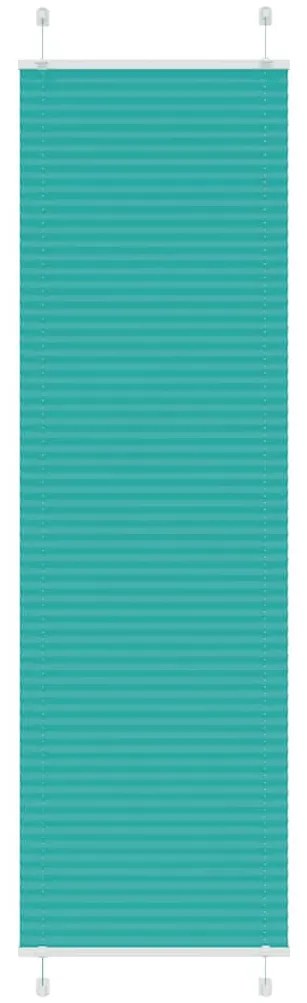 pliszírozott redőny Benzinzöld 65x200 cm szövetszélesség