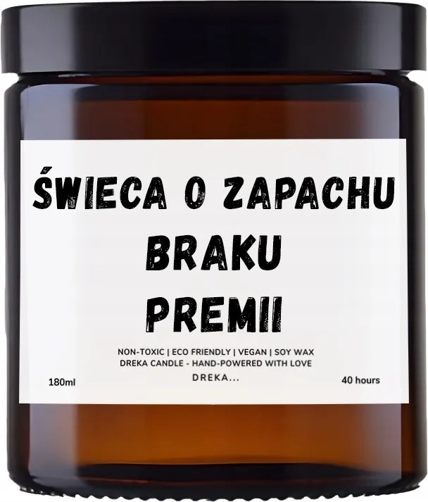 Gyertya Ajándék Gyertya A séfnek, Brak Bónusz 40H