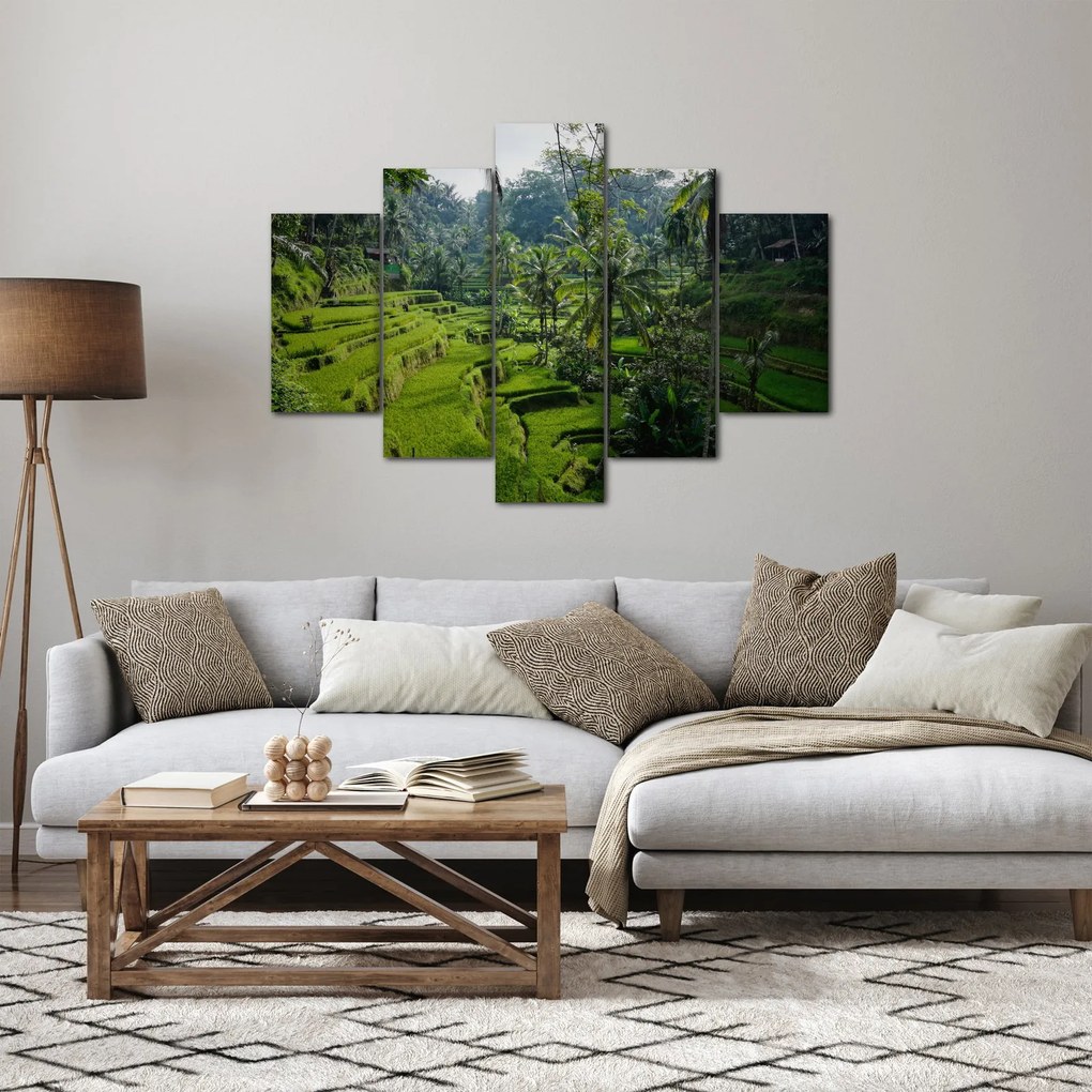 Kép a rizs teraszokról, Tegalalang, Bal (150x105 cm)
