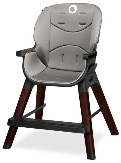 Lionelo - Gyermek etetőszék 2 az 1-ben MONA Black Onyx