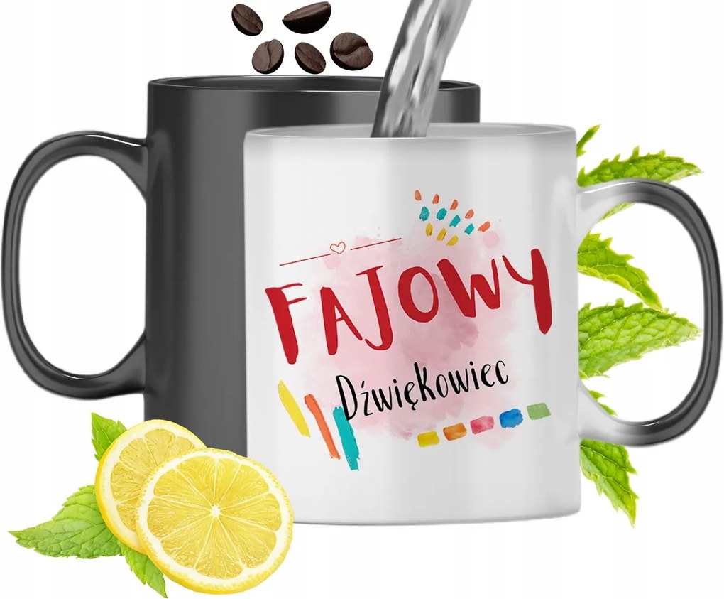 Mágikus Bögre Hangtechnikusoknak Színváltós, fényképes nyomtatással