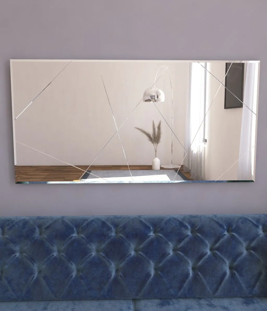 Eilish tükör, fehér, 60 cm