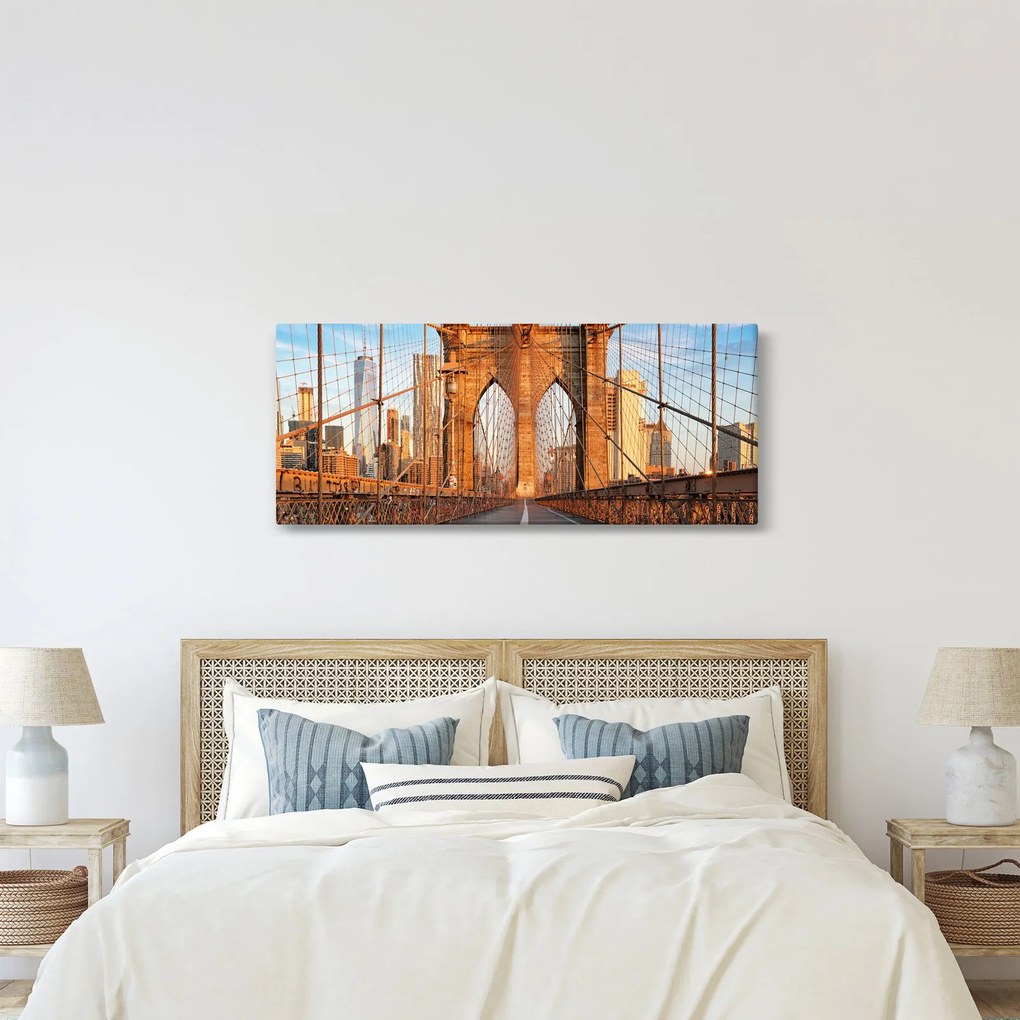 Kép - Brooklyn híd (120x50 cm)