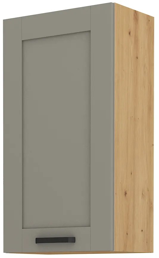 Felső konyhaszekrény Lucid 50 G 90 1F (artisan tölgy + claygrey). Akció -6%. 1045506