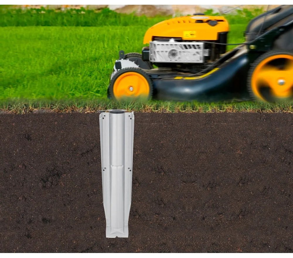 Ezüstszínű kerti ruhaszárító 40 m Essential – Brabantia