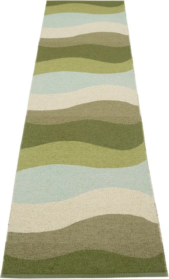 Zöld kültéri-beltéri futószőnyeg 70x300 cm Urvi Woods – Pappelina