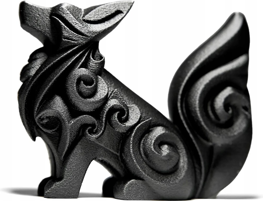 Kutya Szobor Figura Absztrakt Modern Dekoráció 15 cm Kutya