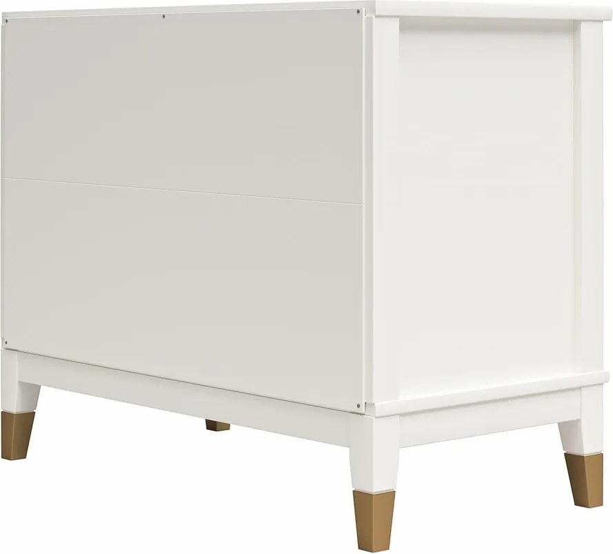 Fehér éjjeliszekrény Westerleigh – CosmoLiving by Cosmopolitan
