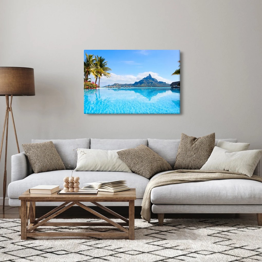 Kép - Bora-Bora, francia Polinézia (90x60 cm)
