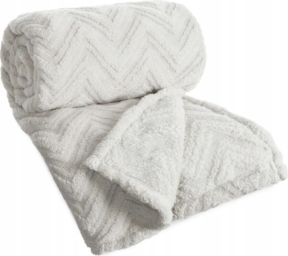 Takaró D91 Fenyő 70 X 160 CM Ezüst Eurofirany