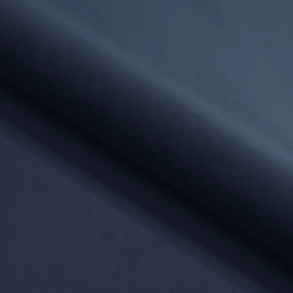 Kék bársony chesterfield fotel York Blik – Ropez