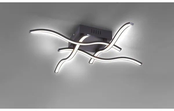 Leuchten Direkt 15131-18 - LED Mennyezeti lámpa WAVE 4xLED/4,8W/230V