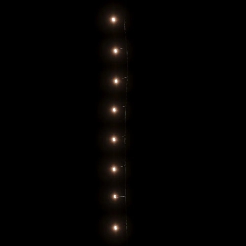 Meleg fehér 1000 LED-es fényfüzér 8 világítási móddal IP44 100 m